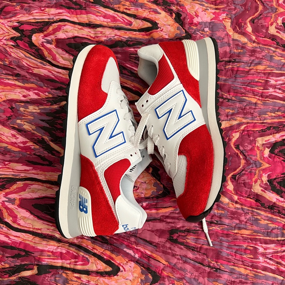 New Balance Classics U574 Red White